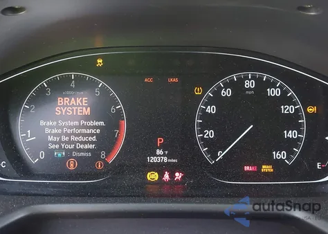 2018 Honda Accord Ex-L из США, поврежденный, VIN 1HGCV1F57JA168884